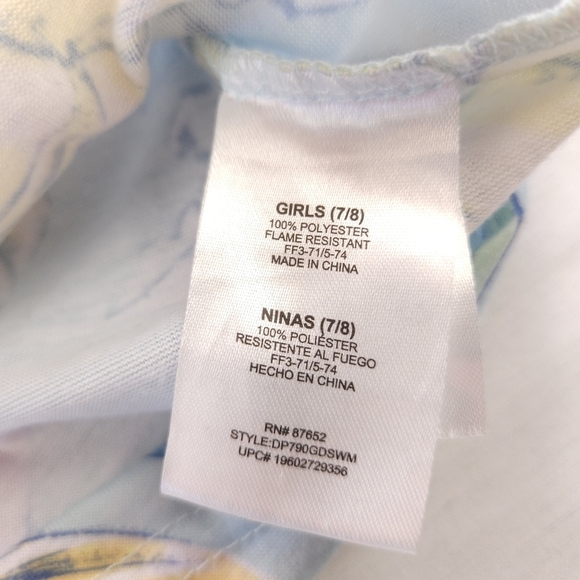 NWOT Disney Princess Kids Pajamas - Multicolor - Picture 5 of 6